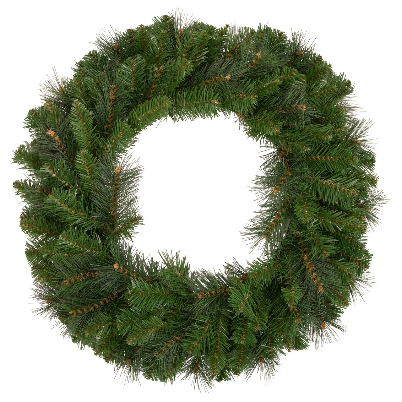 Northlight Mixed Beaver Pine Artificial Christmas Wreath - 24" - Unlit